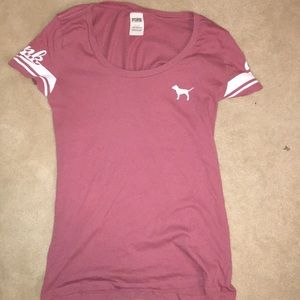 Pink scoop neck t shirt!